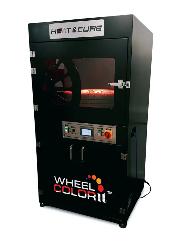 Heat & Cure wheel repair equipment