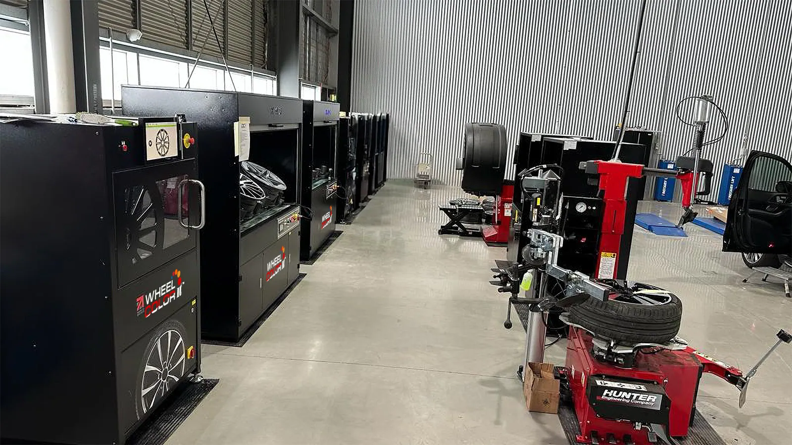 Fixed Shop Equipment Package from Wheel Color It
