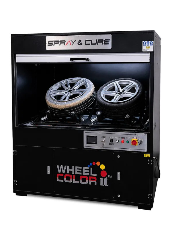 Spray & Cure wheel repair equipment